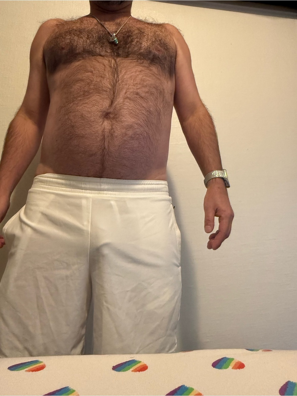 Men's White all in motions Shorts - Classic Comfort